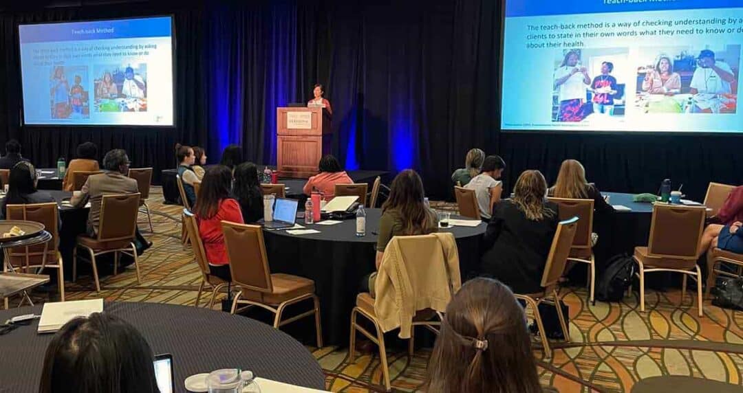 USAsthma Summit 2023: Is Asthma Remission Possible? 1 Photo of the USAsthma summit speaker presentation